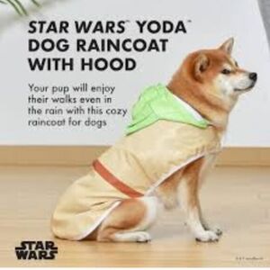 Star Wars Yoda Dog Coat - Green and Tan